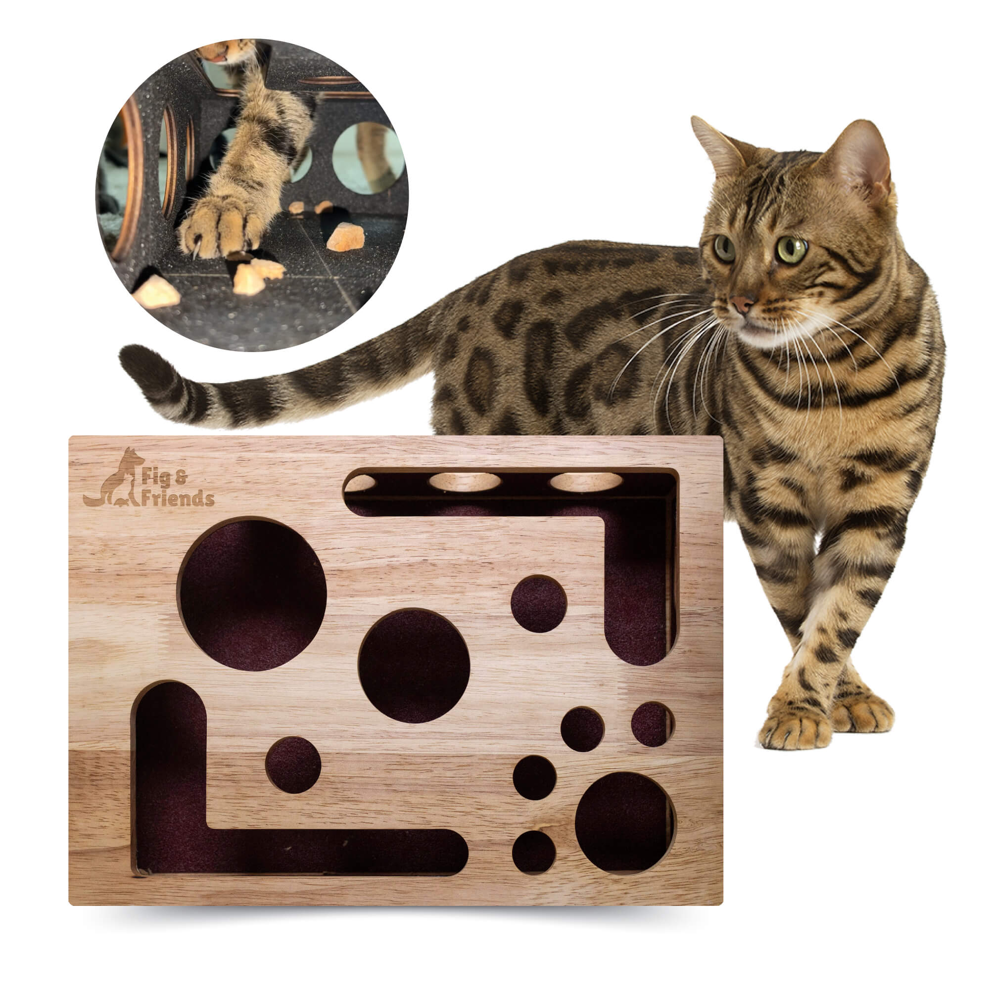 Cat Scratch Puzzle Enrichment Box Amzon Listings-01
