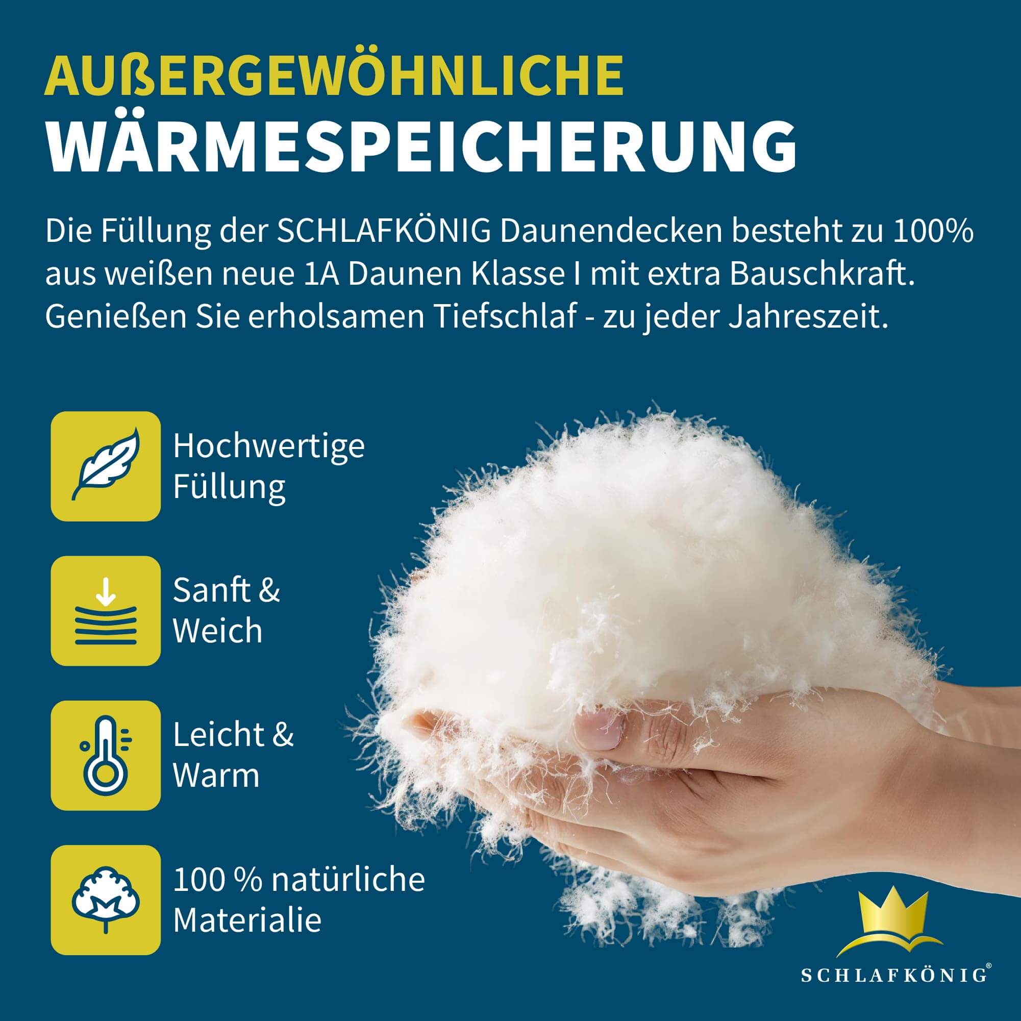 SCHLAFKÖNIG Duvet 135x200 extra warm-06