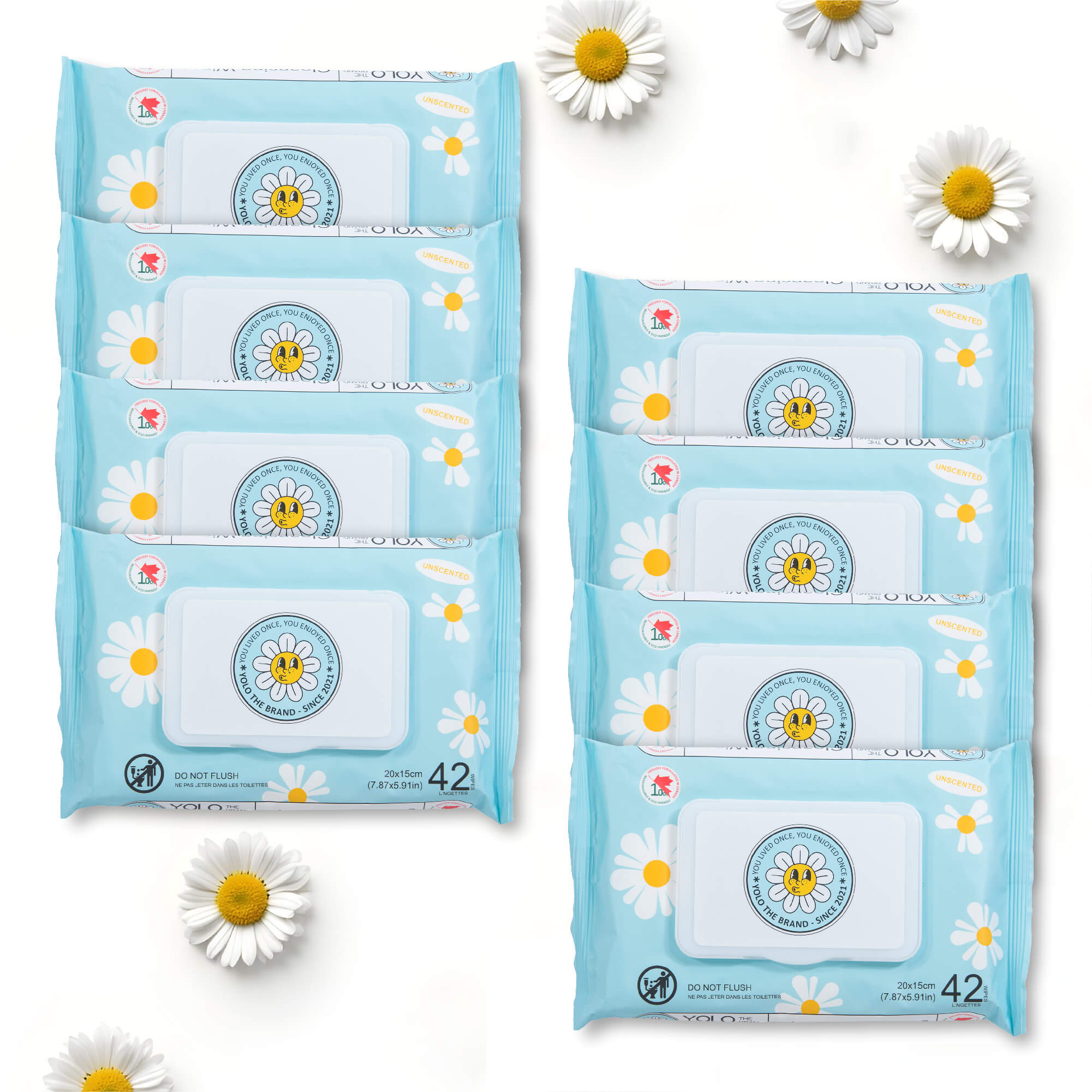 Yolo Cleansing Wipes-10